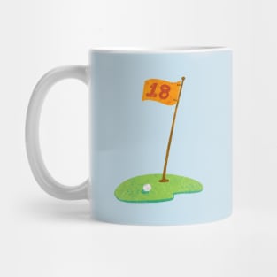 The 18th hole Mug